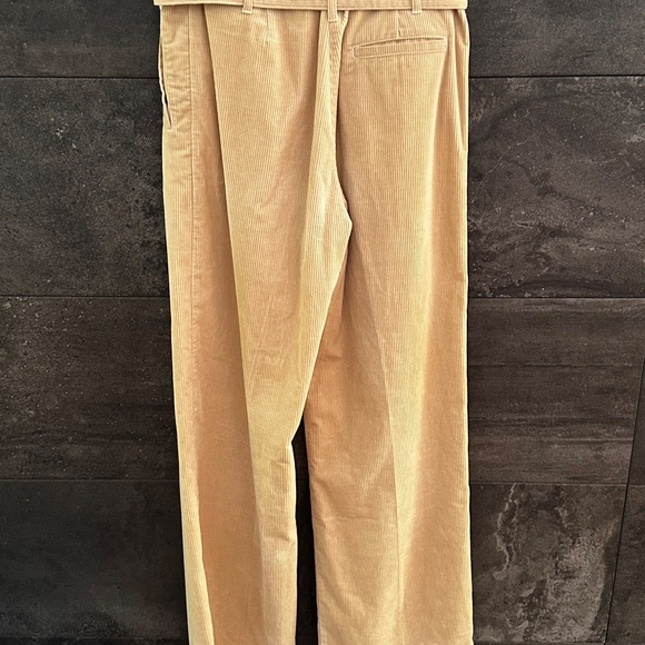 Sezane Cream High-Waisted Trousers - Picture 12 of 12